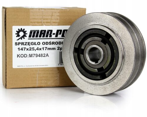 Sprzeglo odsrodkowe 147x25 4mm 2paski