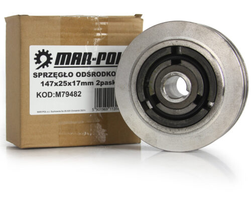 Sprzeglo odsrodkowe 147x25mm 2paski