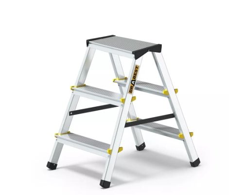 Aluminijske ljestve duple 2x3 gazišta