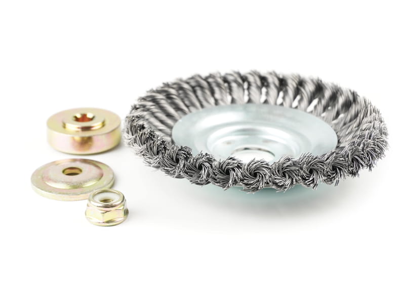 Szczkotka druciana 6 cali komplet