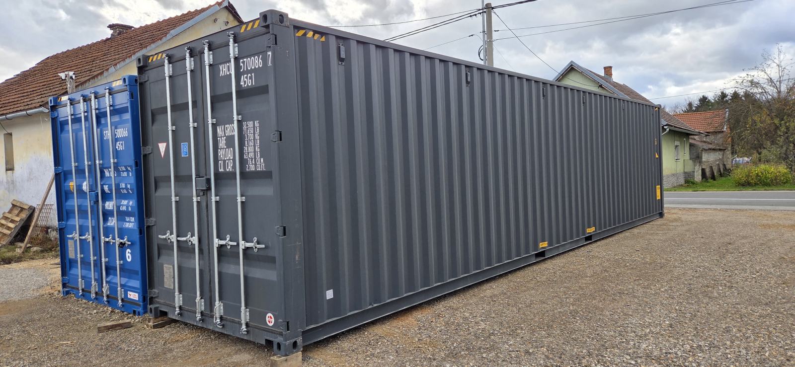 Brodski kontejner 40 stopni hc first trip dostava slika