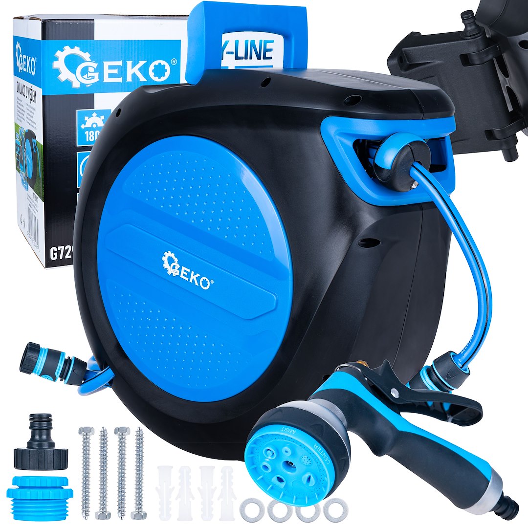 Crijevo za vodu na kolutu Geko 30m 1/2"