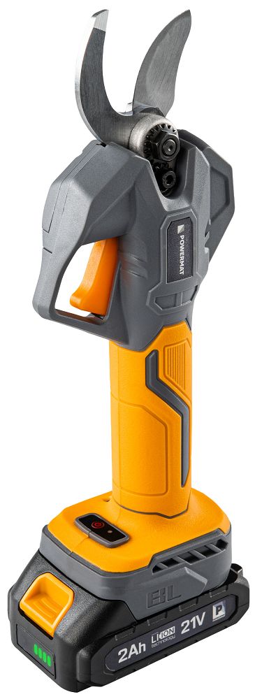 Aku škare za voćnjak Powermat 21V 2,0 Ah (2 bat.)