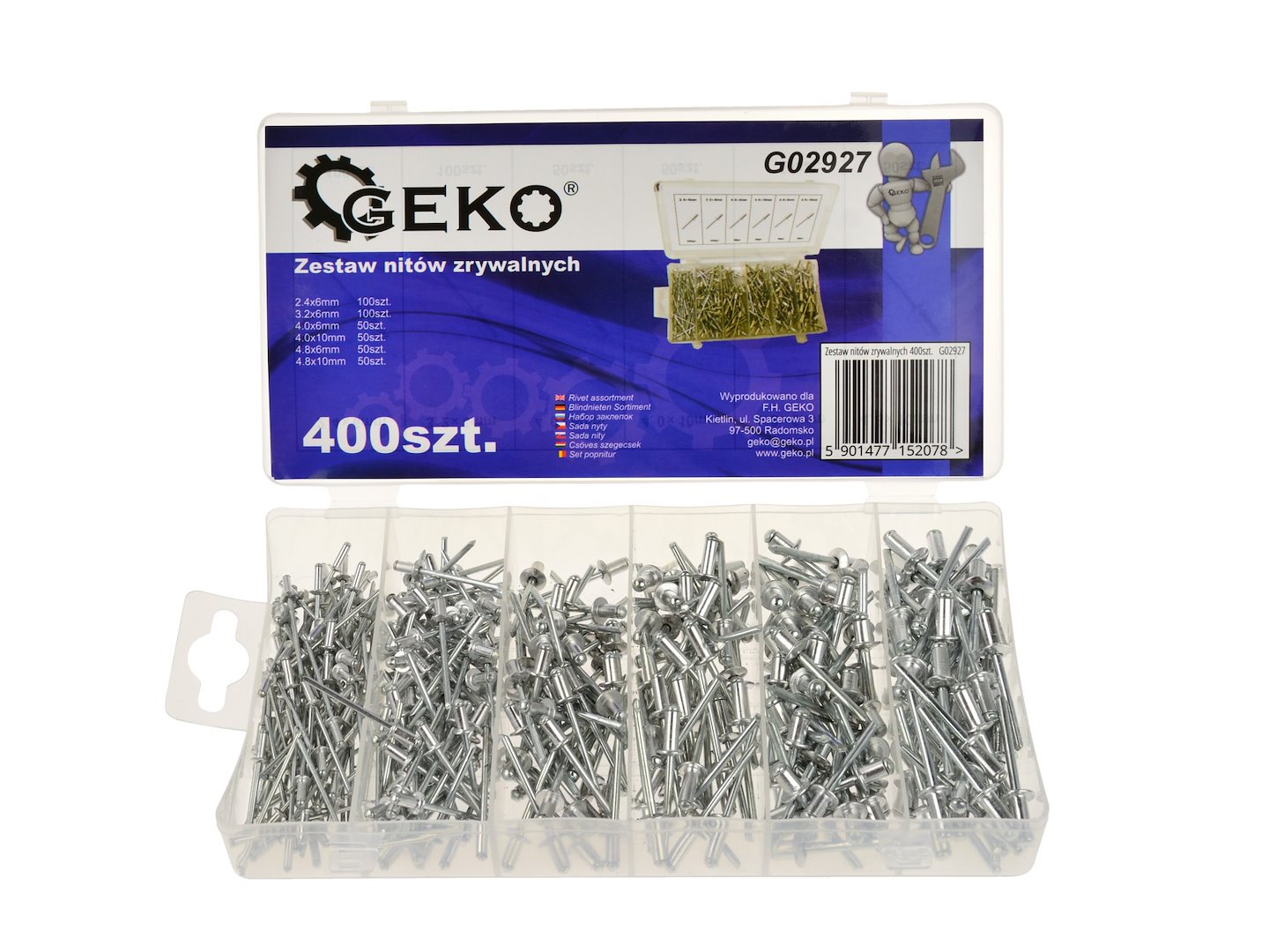 Komplet zakovica 400 kom