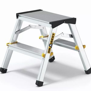 Aluminijske duple ljestve 2x2 gazišta 150 kg nosivost
