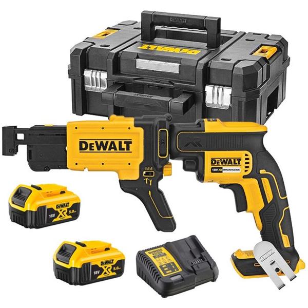 DEWALT DCF620P2K  aku odvijač za knauf vijke 2x5,0Ah +punjač, TSTAK kovčeg